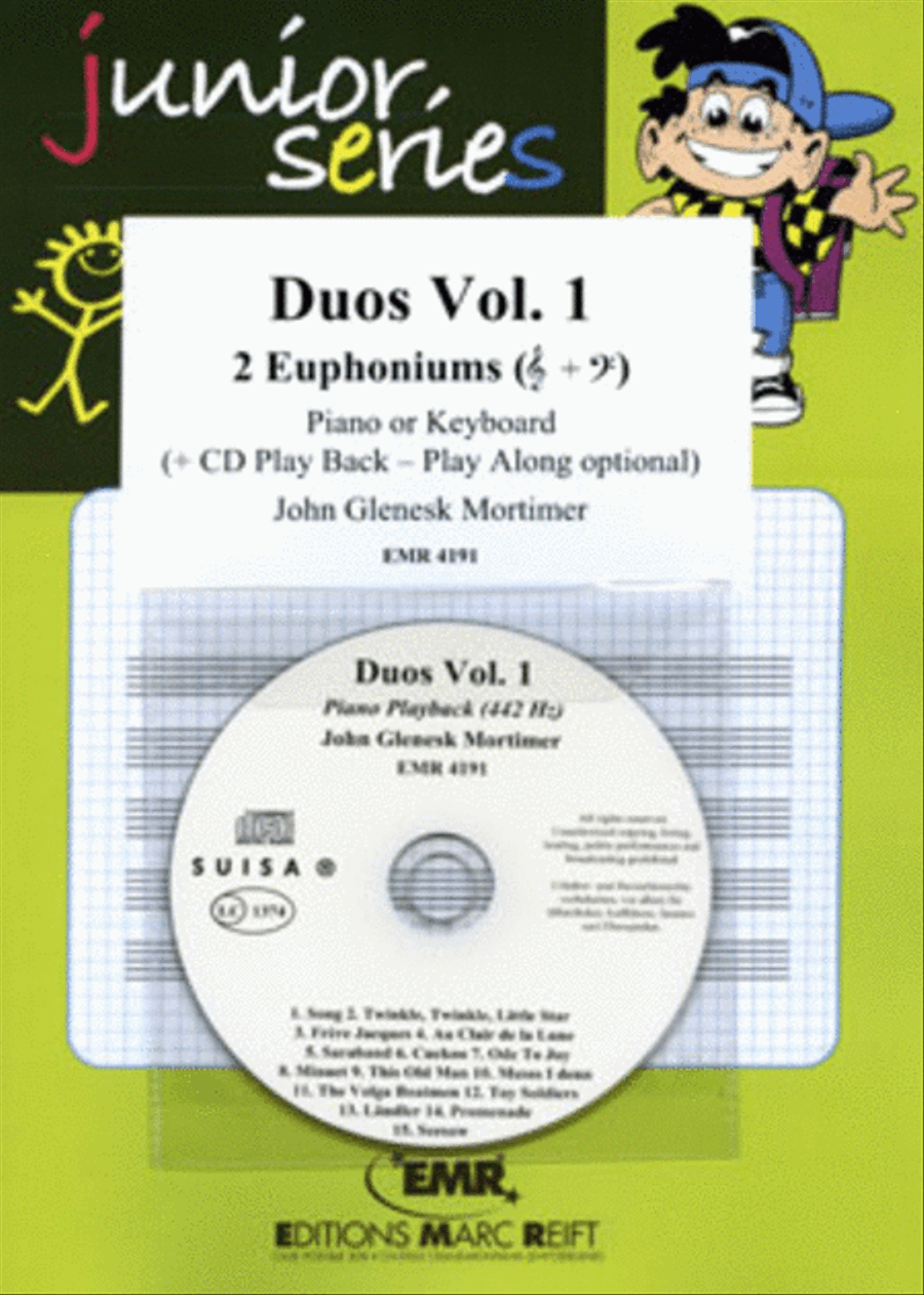 Duos Vol. 1 Duos Vol. 1 Euphonium Duet scores gallery preview page 1