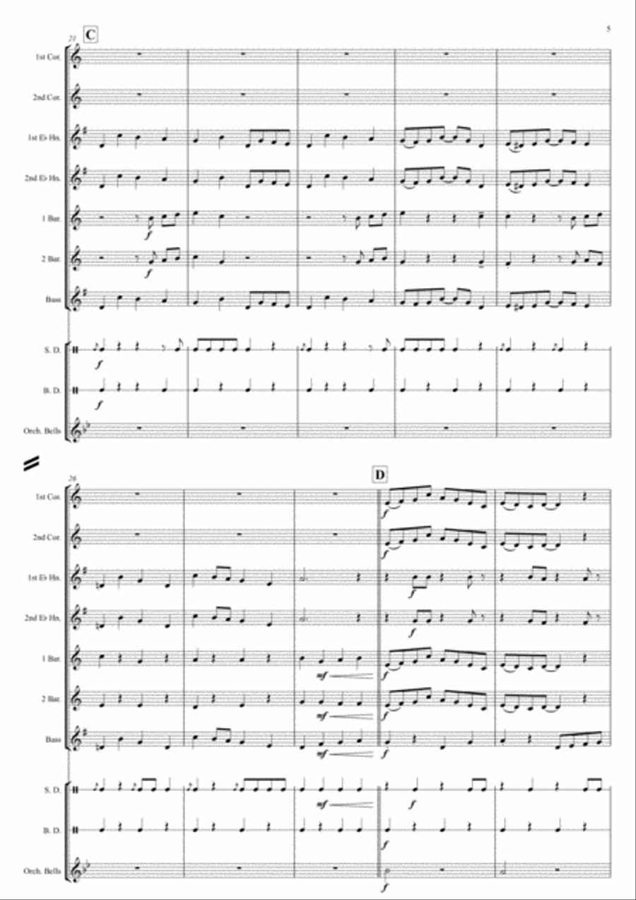 Kai.. (When...) Kai.. (When...) Brass Ensemble scores gallery preview page 5