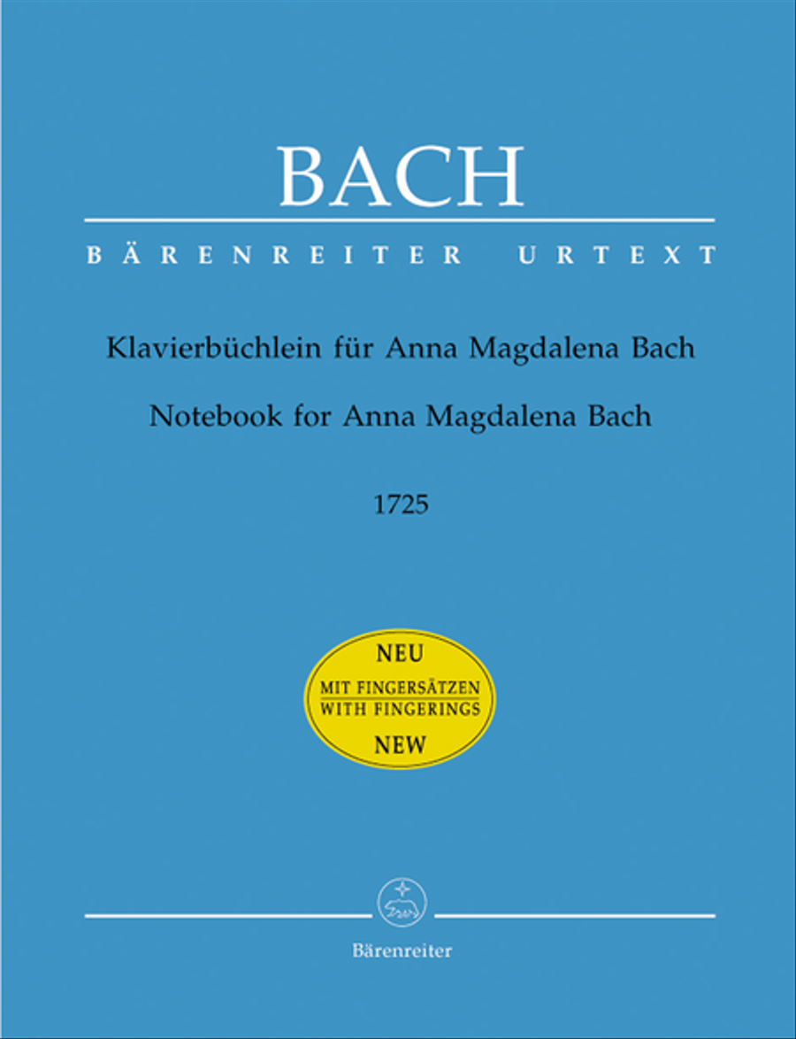 Klavierbuechlein fuer Anna Magdalena Bach