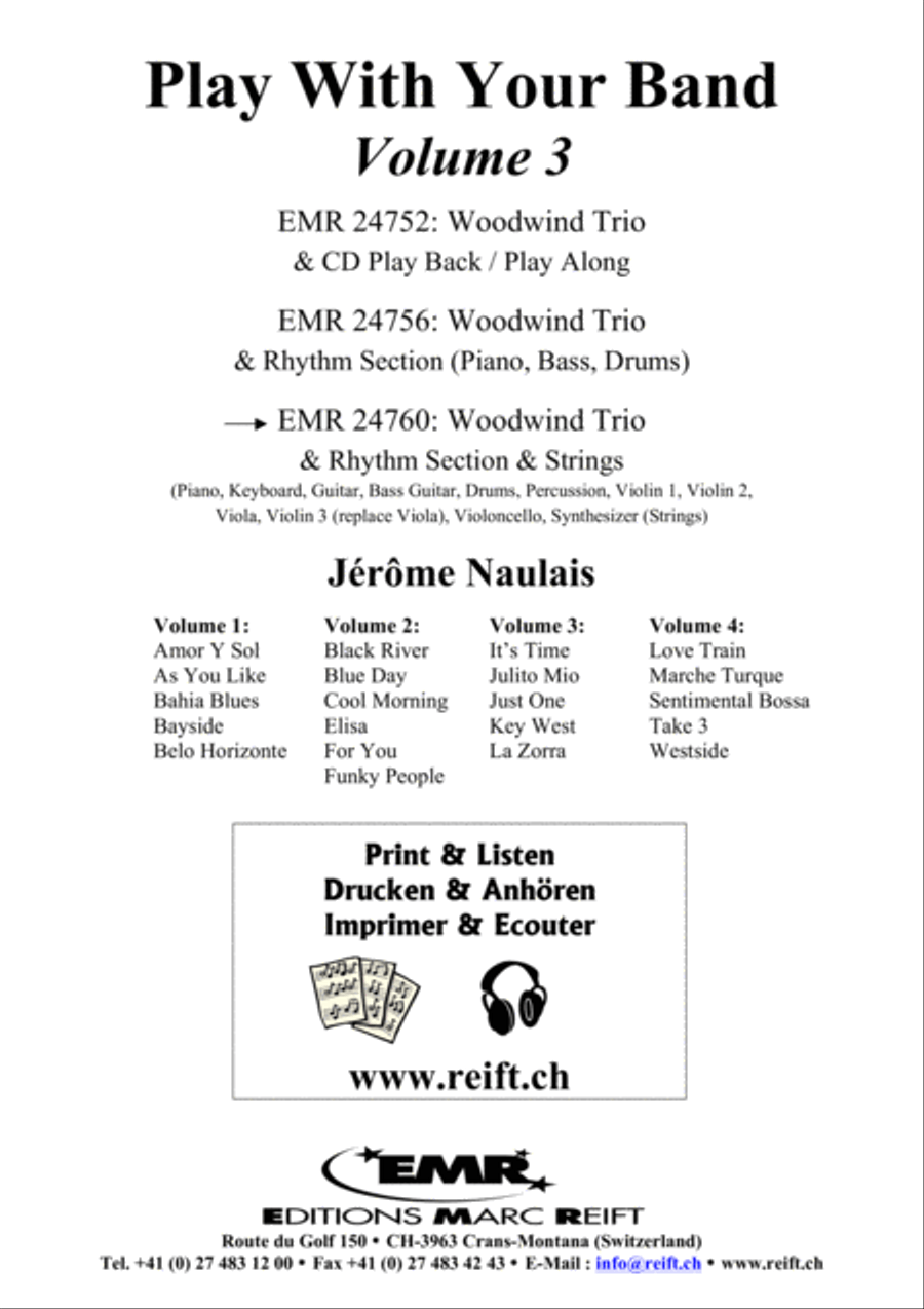 Play With Your Band Volume 3 Woodwind Trio scores gallery preview page 2
