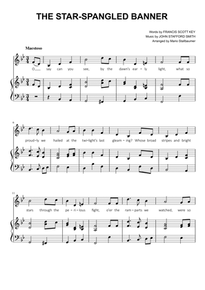 The Star-Spangled Banner (in Bb)