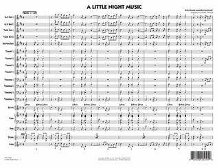 Book cover for A Little Night Music - Full Score