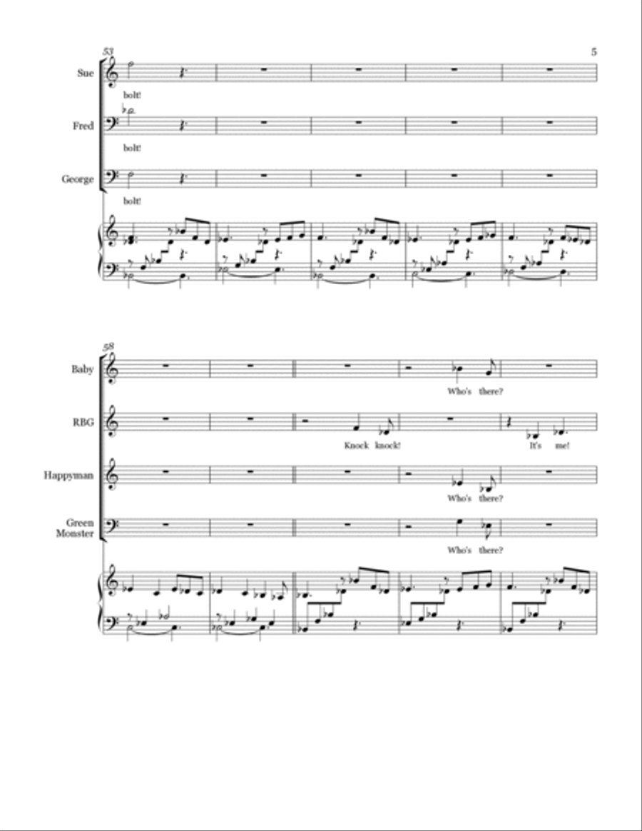 7/8 Don't Be Late: Starship Genius 4 Vocal Score Piano, Vocal, Guitar scores gallery preview page 5