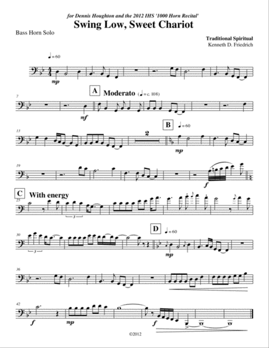 Swing Low Swing Low Brass Ensemble scores gallery preview page 5
