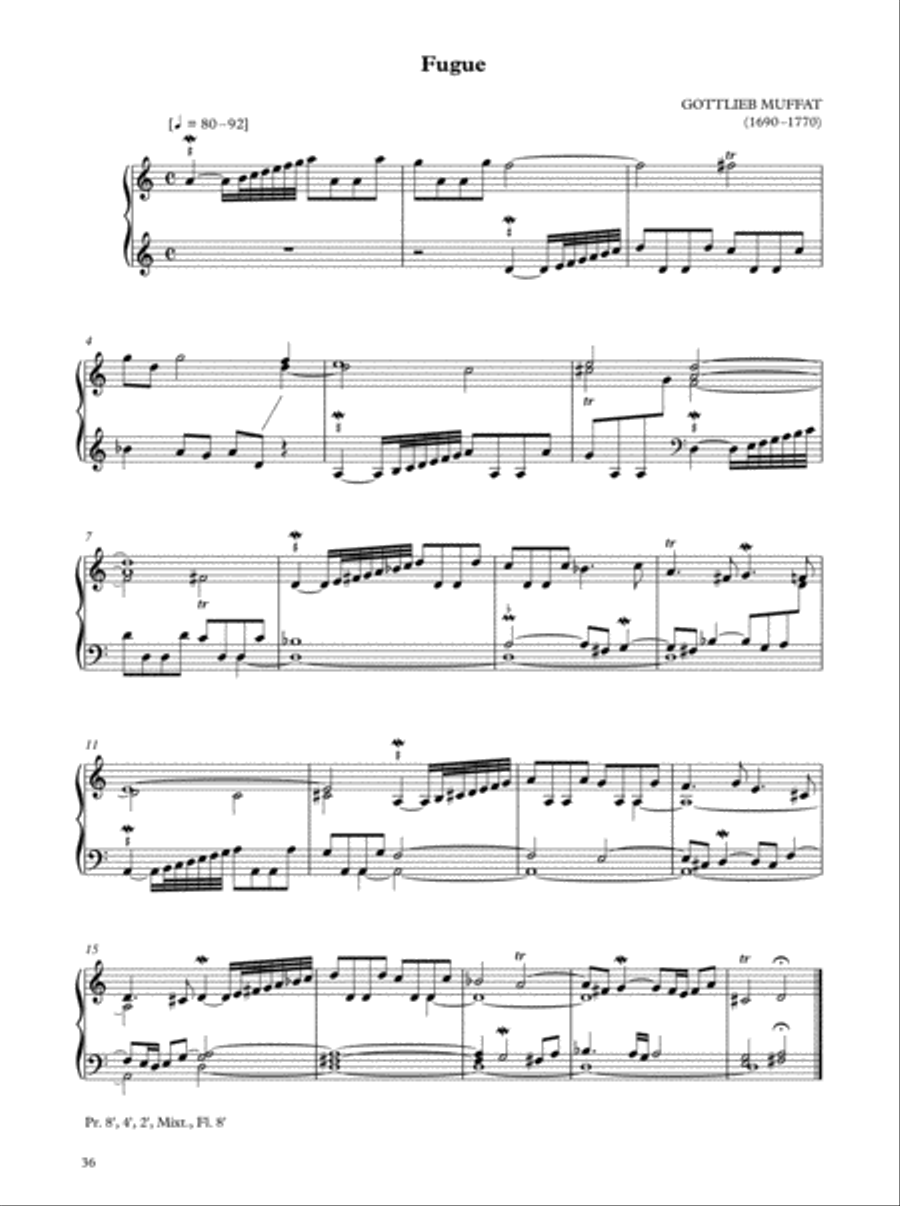 Oxford Service Music for Organ: Manuals only, Book 2 Organ scores gallery preview page 5