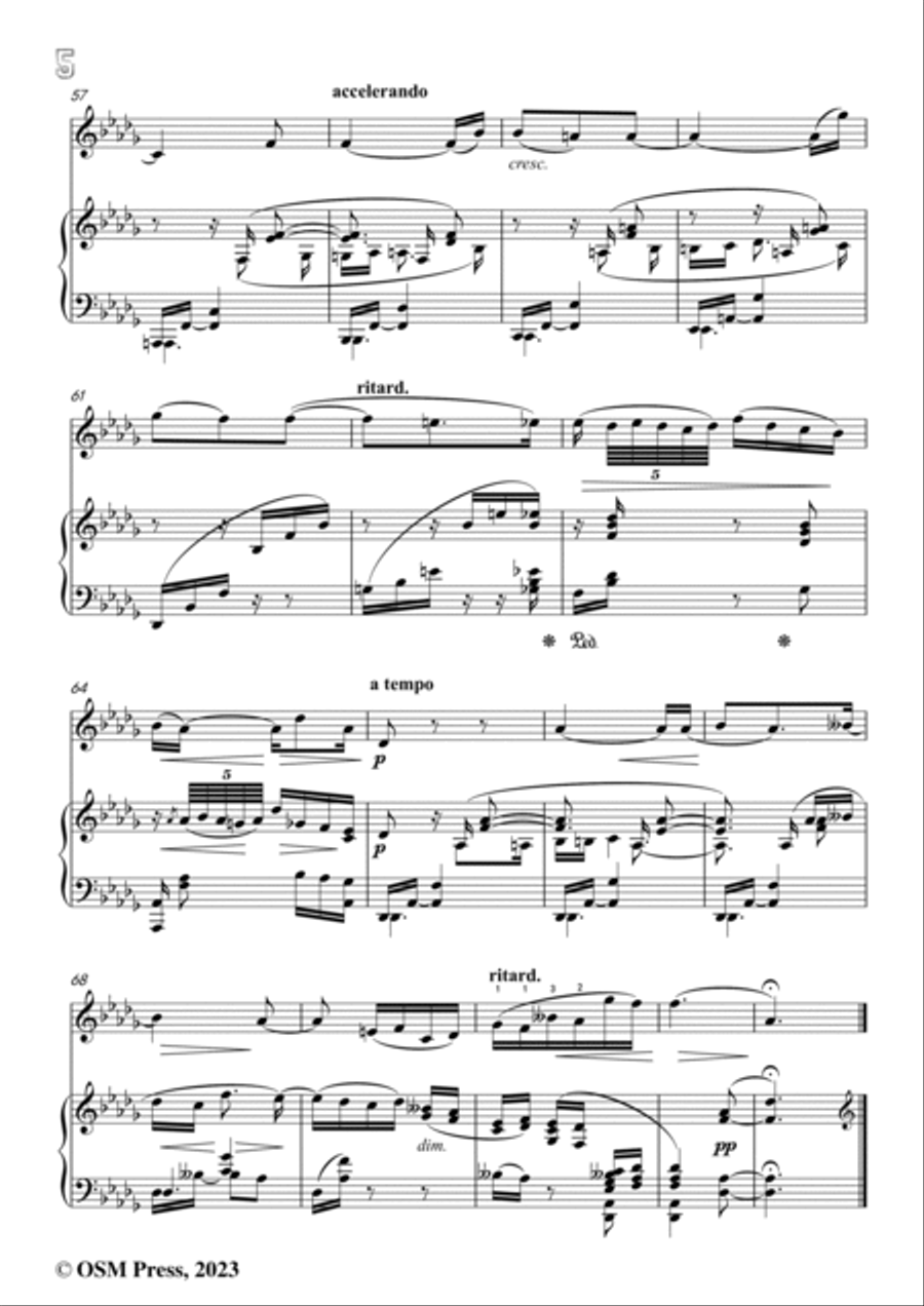 Clara Schumann-Three Romances,Op.22,for Violin and Piano image number null