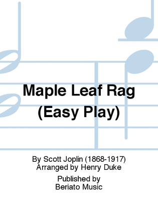 Book cover for Maple Leaf Rag (Easy Play)