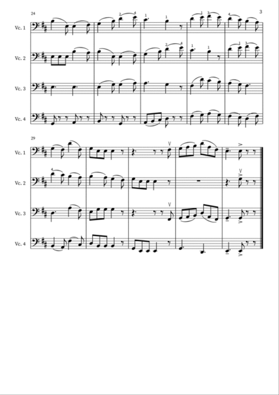 A Moorside Suite School and Community scores gallery preview page 3