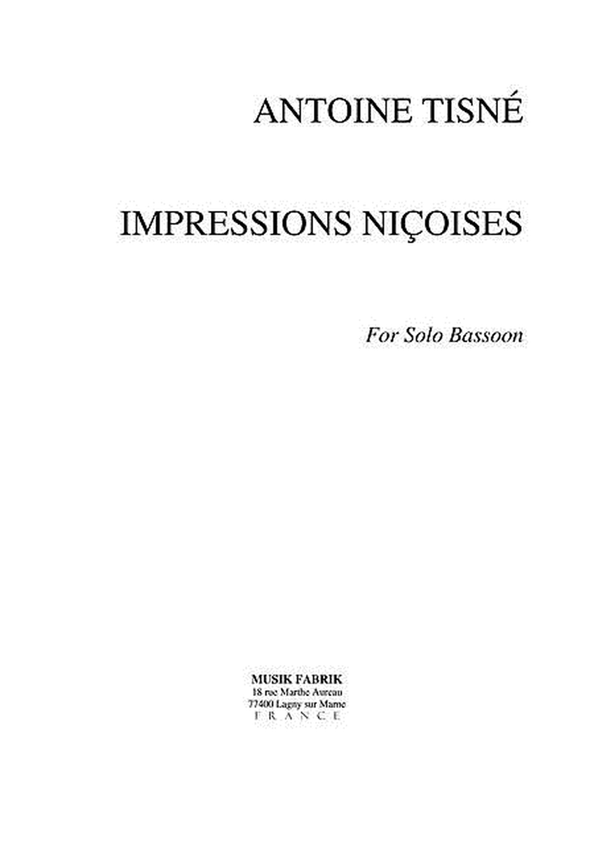 Impressions nicoises