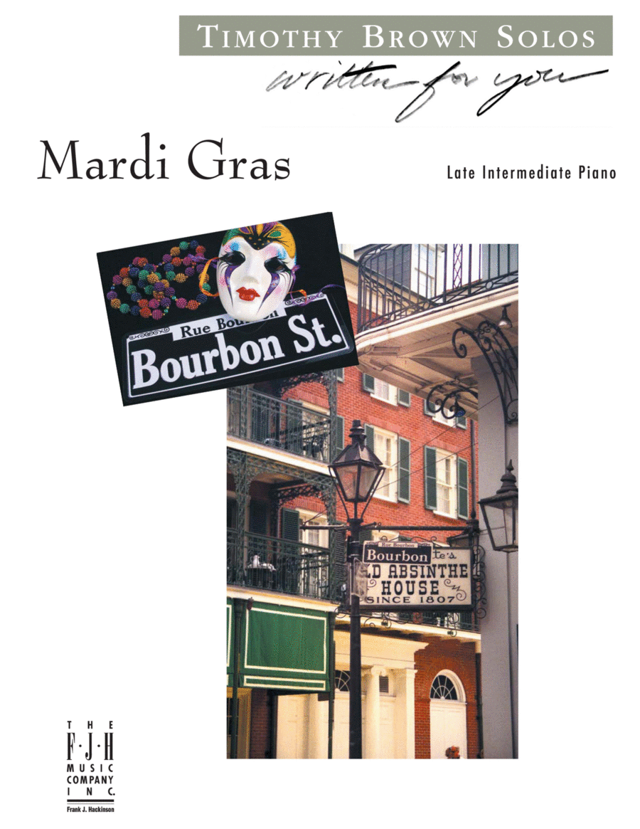 Mardi Gras Piano Solo scores gallery preview page 1