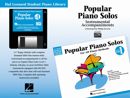 Popular Piano Solos - Level 1 - GM Disk