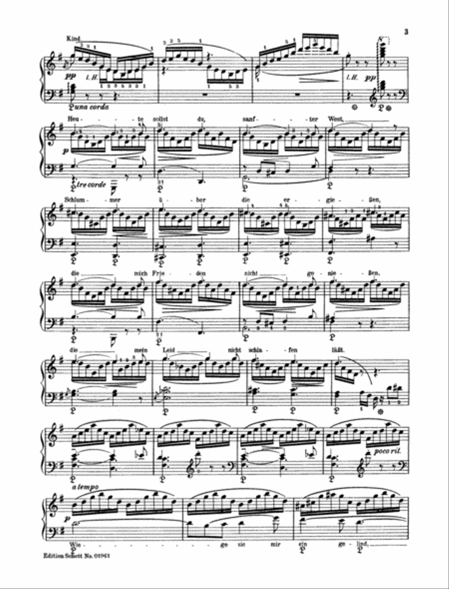 Murmelndes Lüftchen Piano Solo scores gallery preview page 2