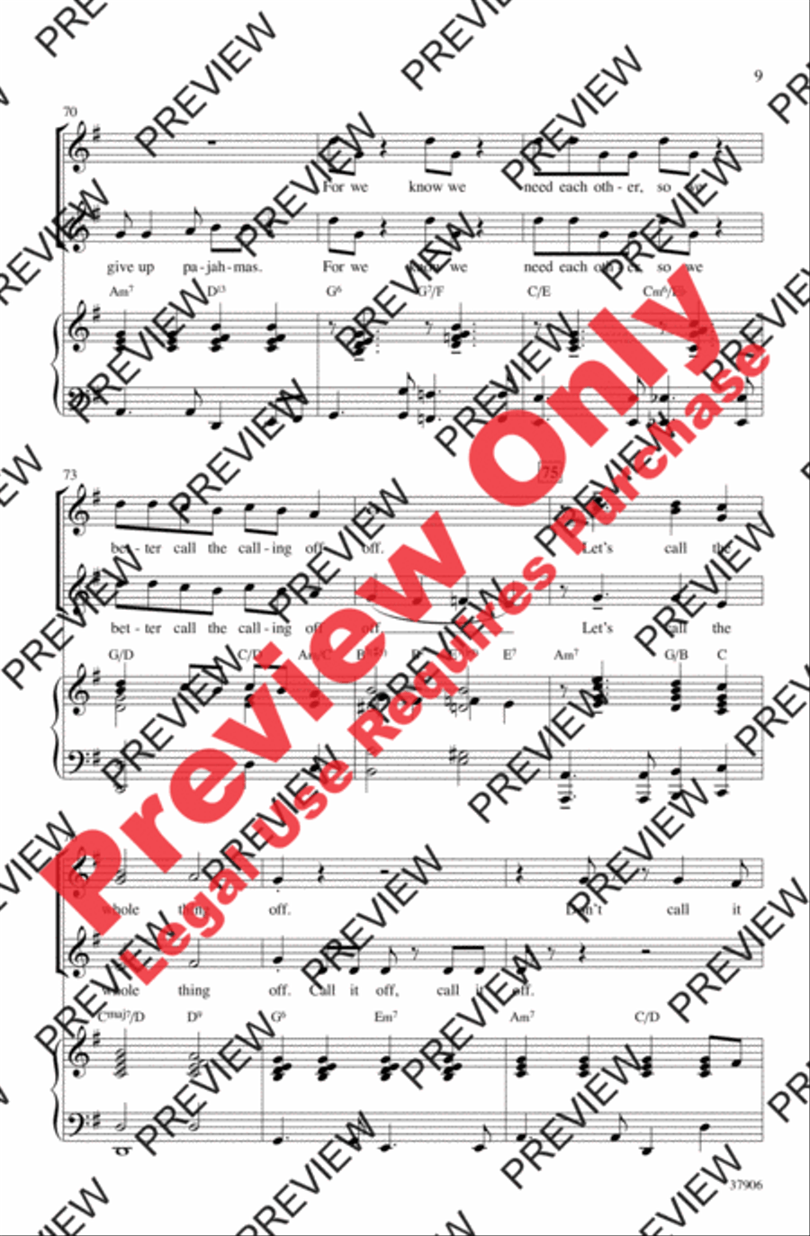 Who Could Ask for Anything More? Women's Choir scores gallery preview page 9
