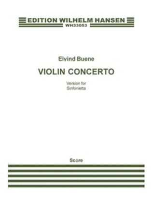 Book cover for Violin Concerto - Version For Sinfonietta