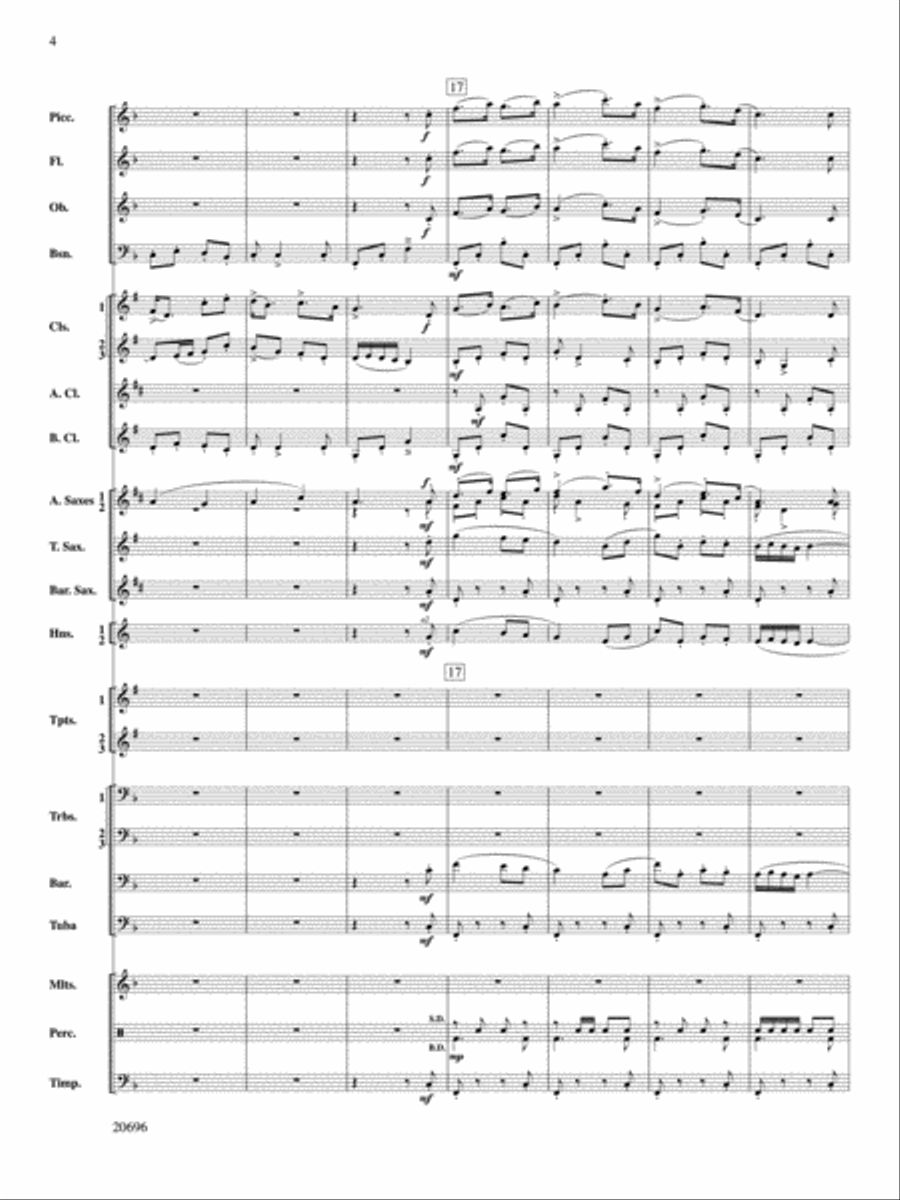 Welsh Ayres & Dances Welsh Ayres & Dances Concert Band scores gallery preview page 24