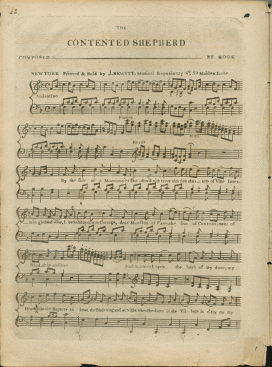 The Contented Shepherd Voice scores gallery preview page 1