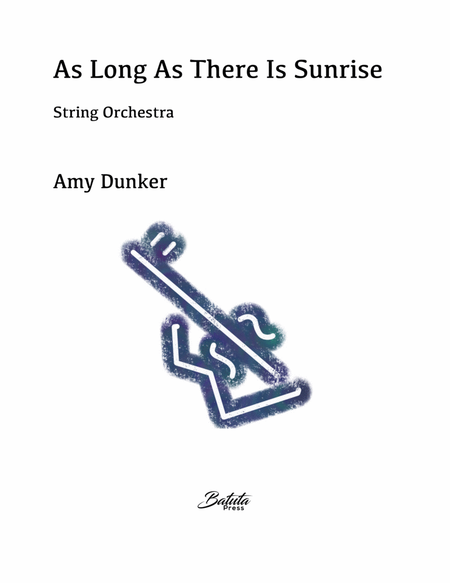 As Long As There Is Sunrise - Score Only image number null