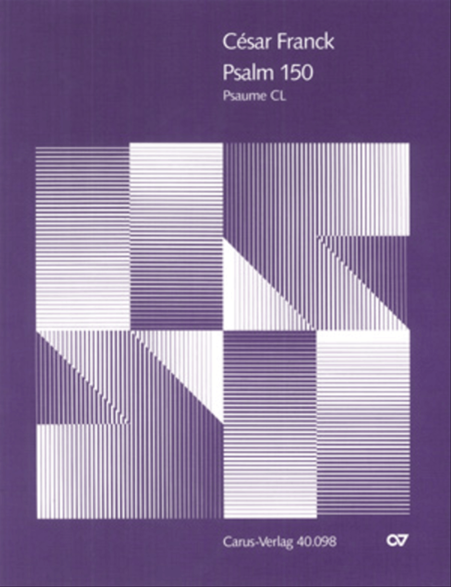 Psalm 150 (Der 150. Psalm) 4-Part scores gallery preview page 1