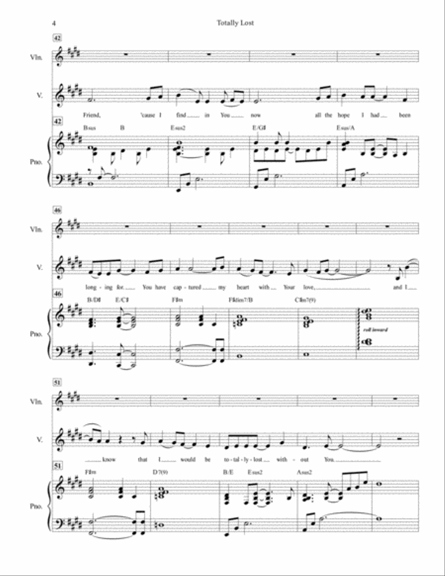 Totally Lost (as performed on Stephanie Immordino: Self-Titled Album) Piano, Vocal, Guitar scores gallery preview page 5