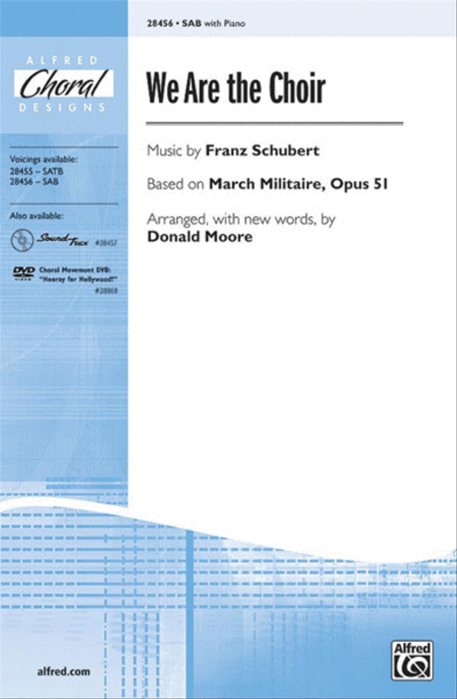 We Are the Choir 3-Part scores gallery preview page 1