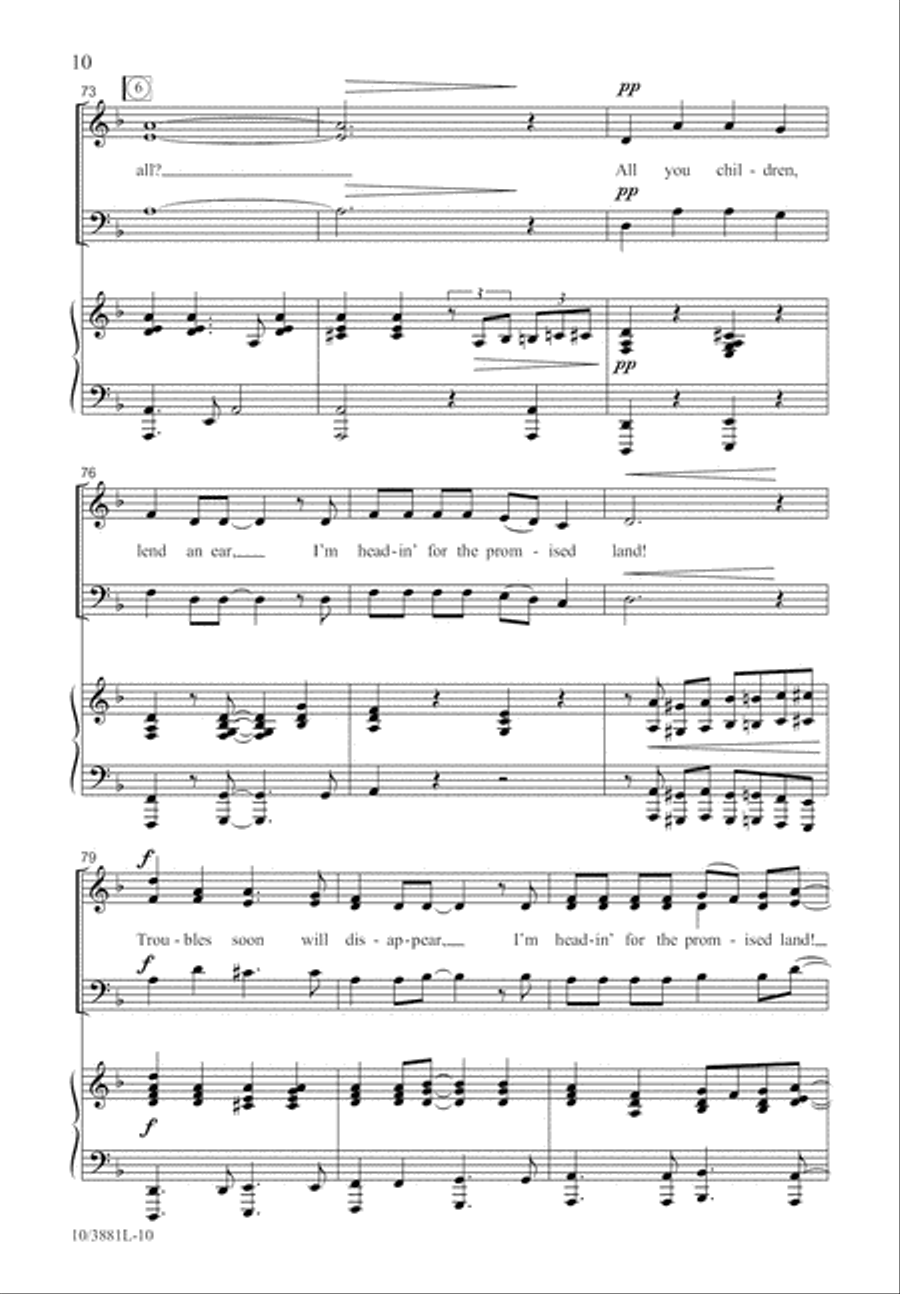 Promised Land Promised Land 3-Part scores gallery preview page 11