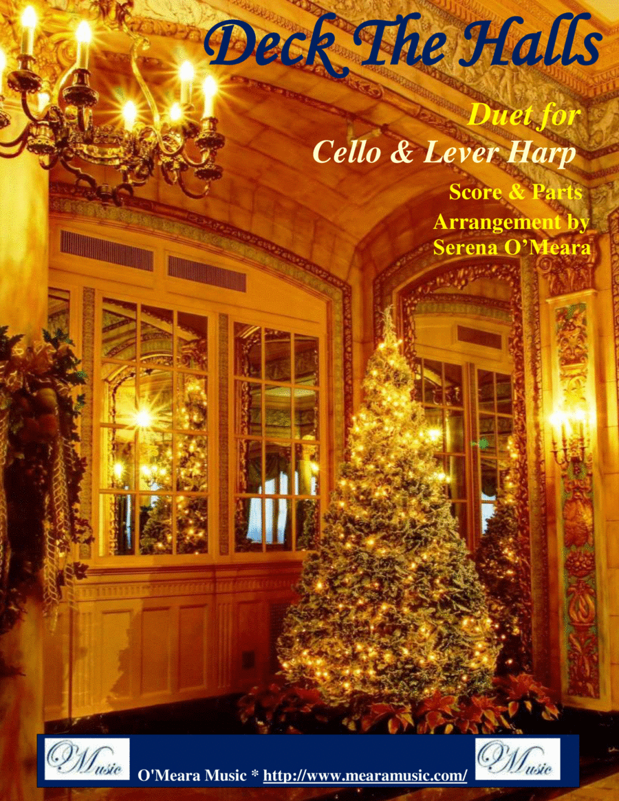 Deck The Halls, Duet for Cello and Lever Harp