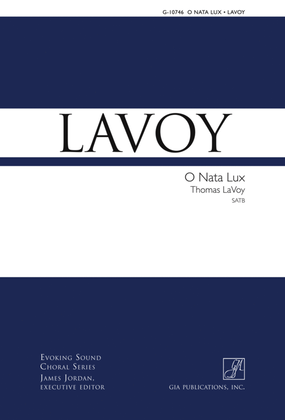 Book cover for O nata lux