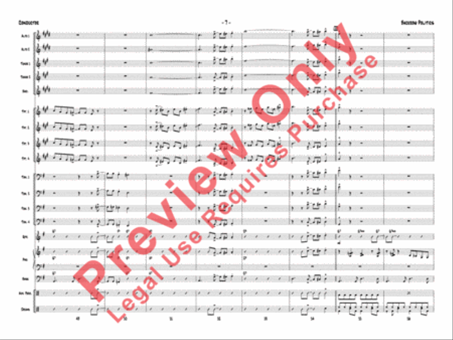 Backrow Politics Backrow Politics Jazz Ensemble scores gallery preview page 10