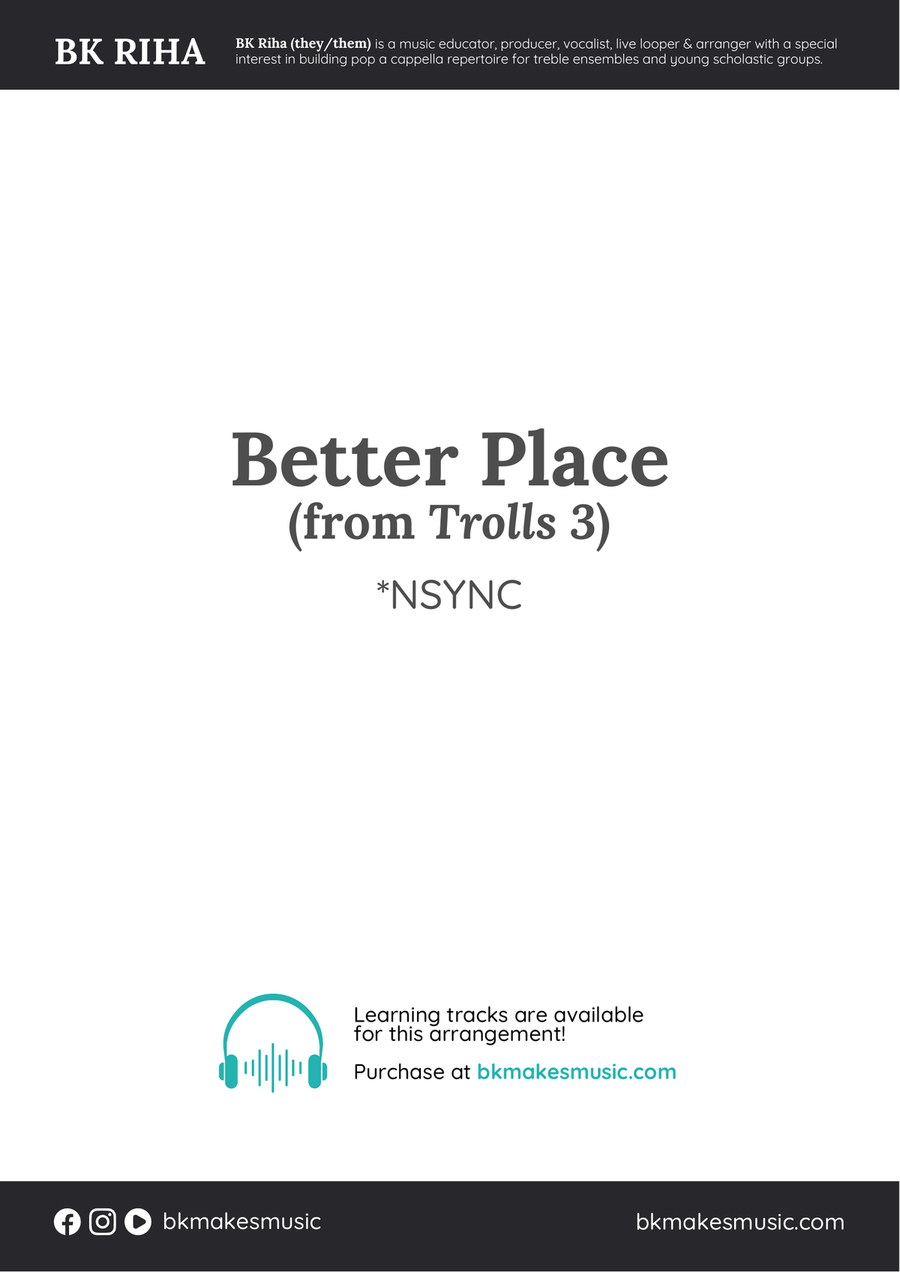 Better Place 4-Part scores gallery preview page 1