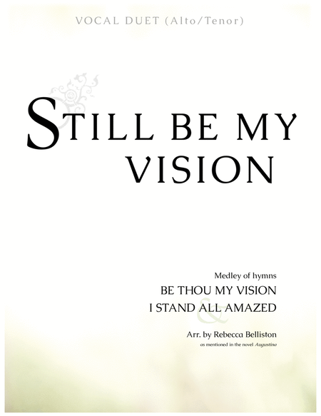 Still Be My Vision (Alto/Tenor Vocal Duet) image number null