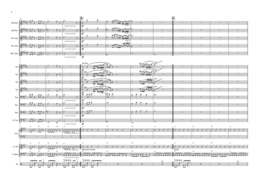 You And I Jazz Ensemble scores gallery preview page 4
