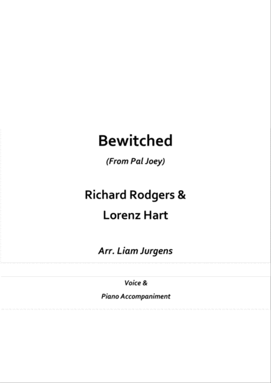 Bewitched Bewitched Voice scores gallery preview page 1