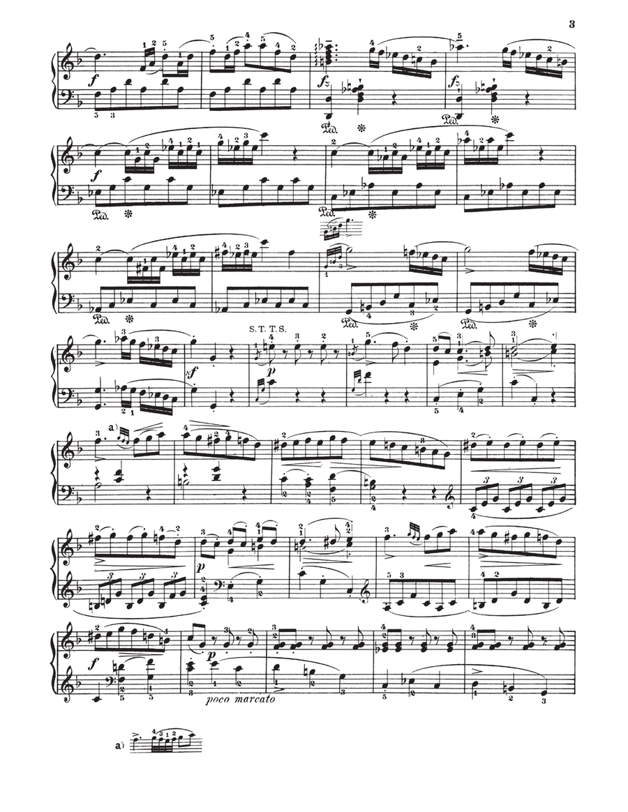 Sonata In F Major, K. 332 Piano Solo scores gallery preview page 2