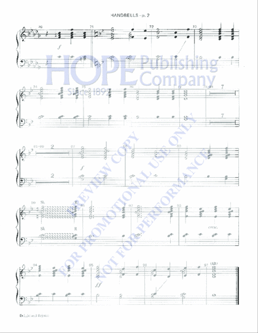 Delight and Rejoice Delight and Rejoice 4-Part scores gallery preview page 2