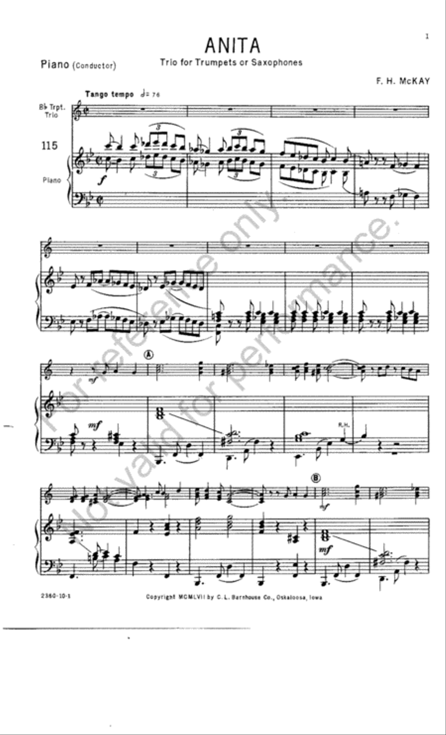 Anita Trumpet scores gallery preview page 2