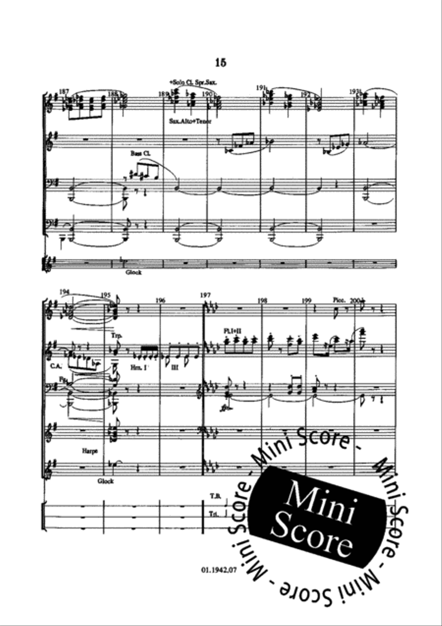 Ronde et Danse Ronde et Danse Concert Band scores gallery preview page 19