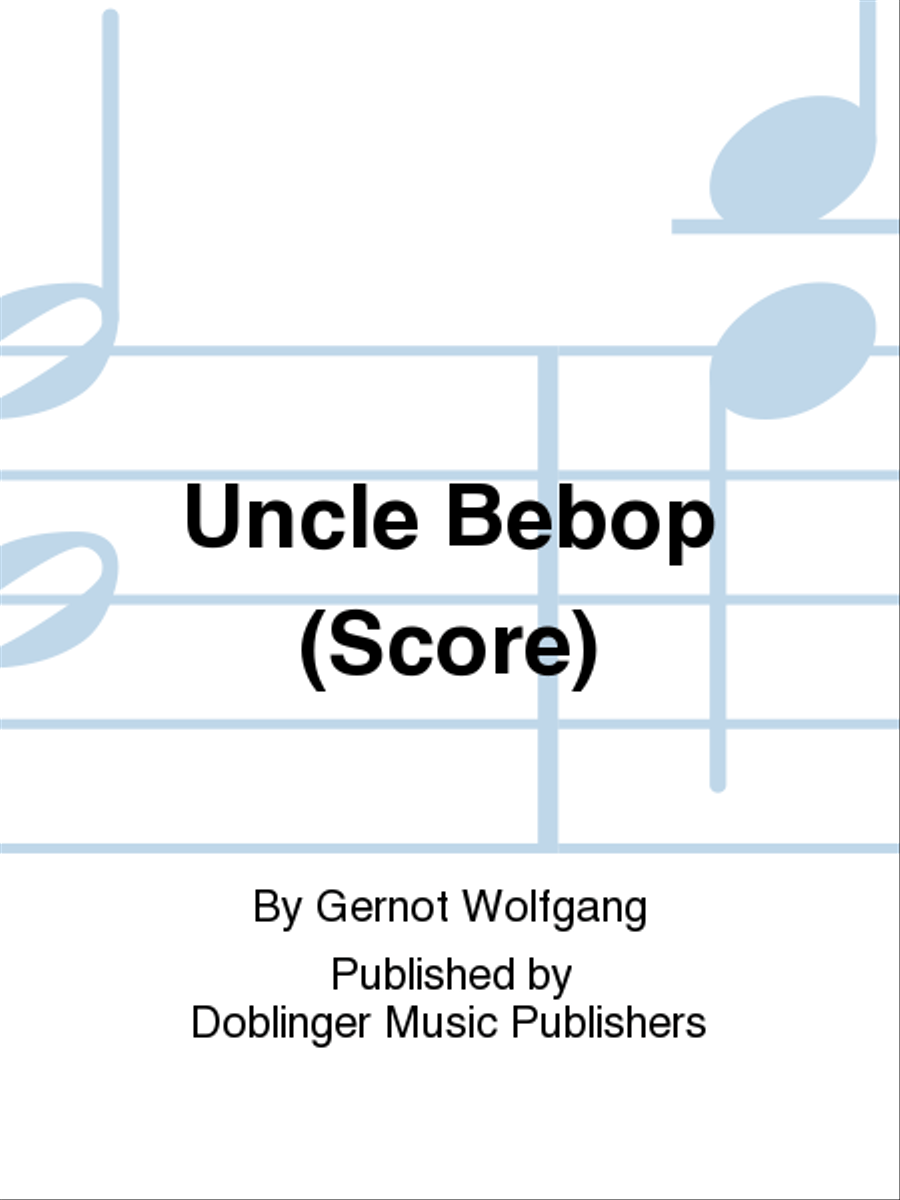 Uncle Bebop (Score) Oboe scores gallery preview page 1