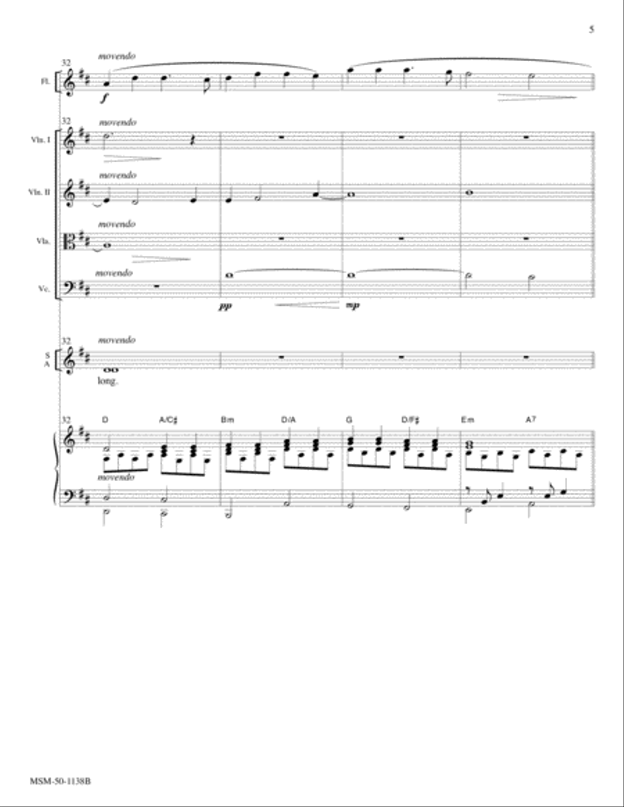 Christ's Lullaby (Downloadable Full Score)