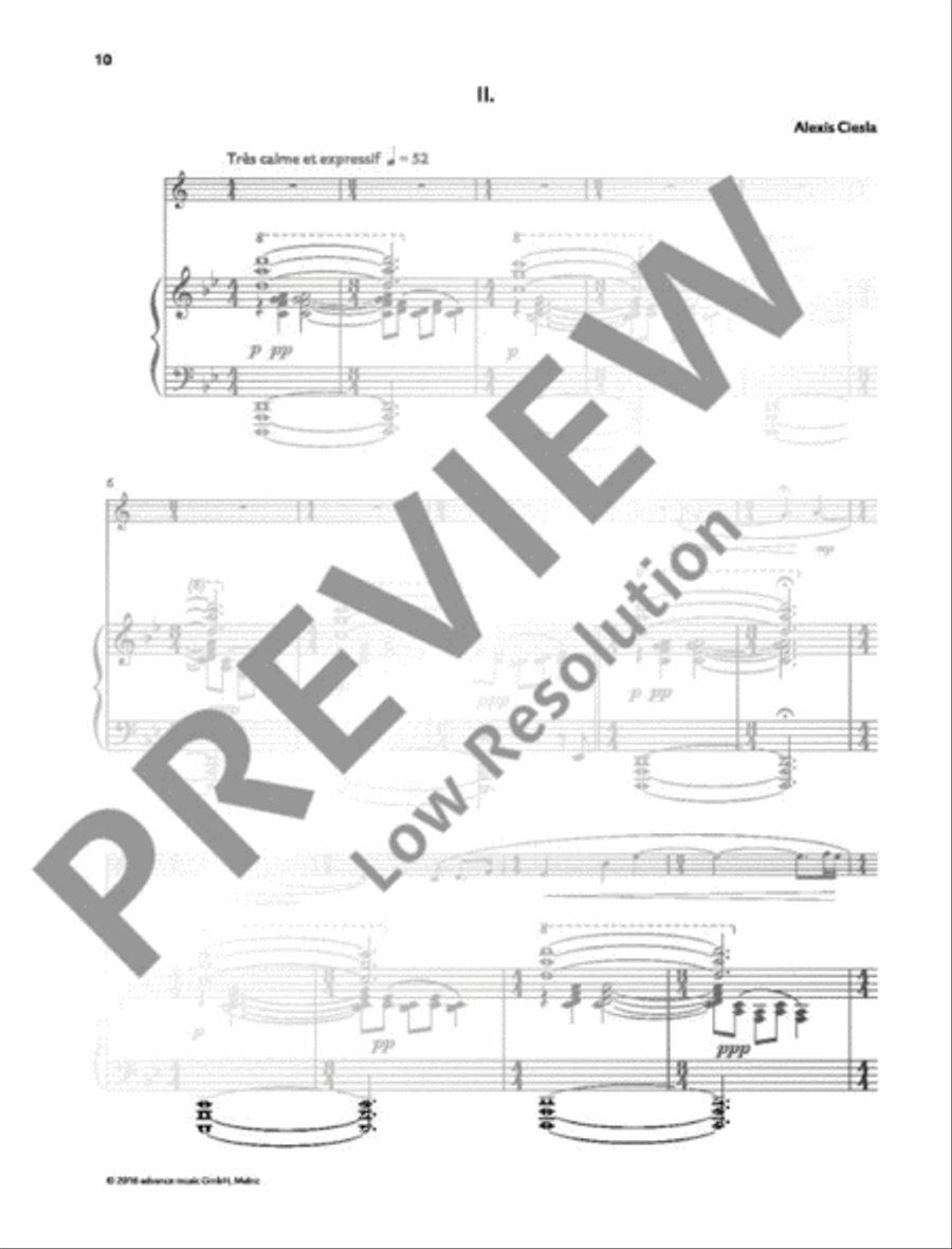 Sonate B-Flat Clarinet scores gallery preview page 11