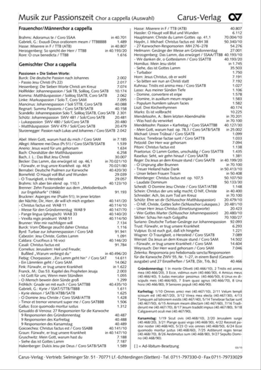 Stabat mater Choir scores gallery preview page 104