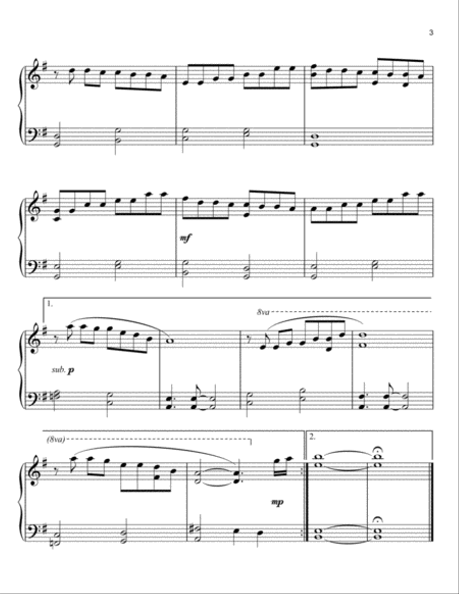 Twilight Easy Piano Solo Pack featuring Bella's Lullaby Easy Piano scores gallery preview page 3