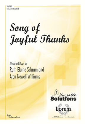 Song of Joyful Thanks