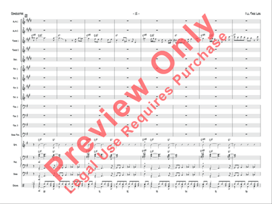 I'll Take Les Jazz Ensemble scores gallery preview page 13