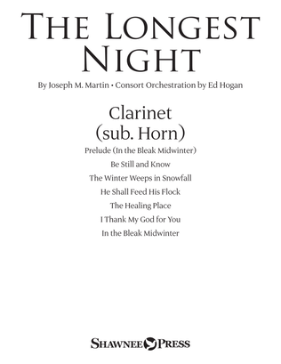 Book cover for The Longest Night - Clarinet (sub. Horn)