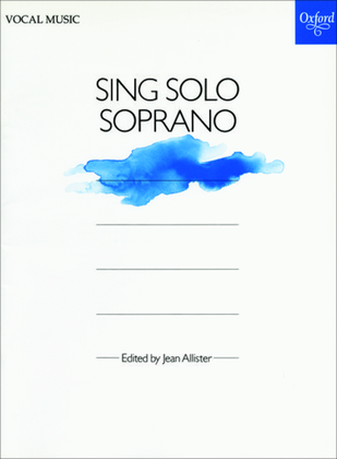 Book cover for Sing Solo Soprano