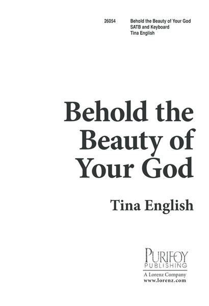 Behold the Beauty of Your God