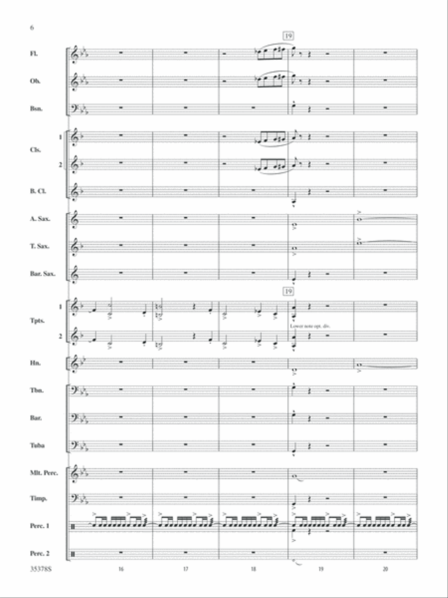 Trittico: Score Trittico: Score Concert Band scores gallery preview page 6