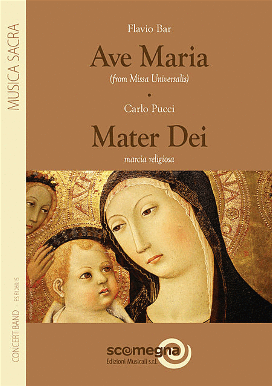 Ave Maria - Mater Dei Concert Band scores gallery preview page 1