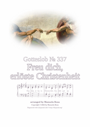 Freu dich, erlöste Christenheit (Gotteslob 337)