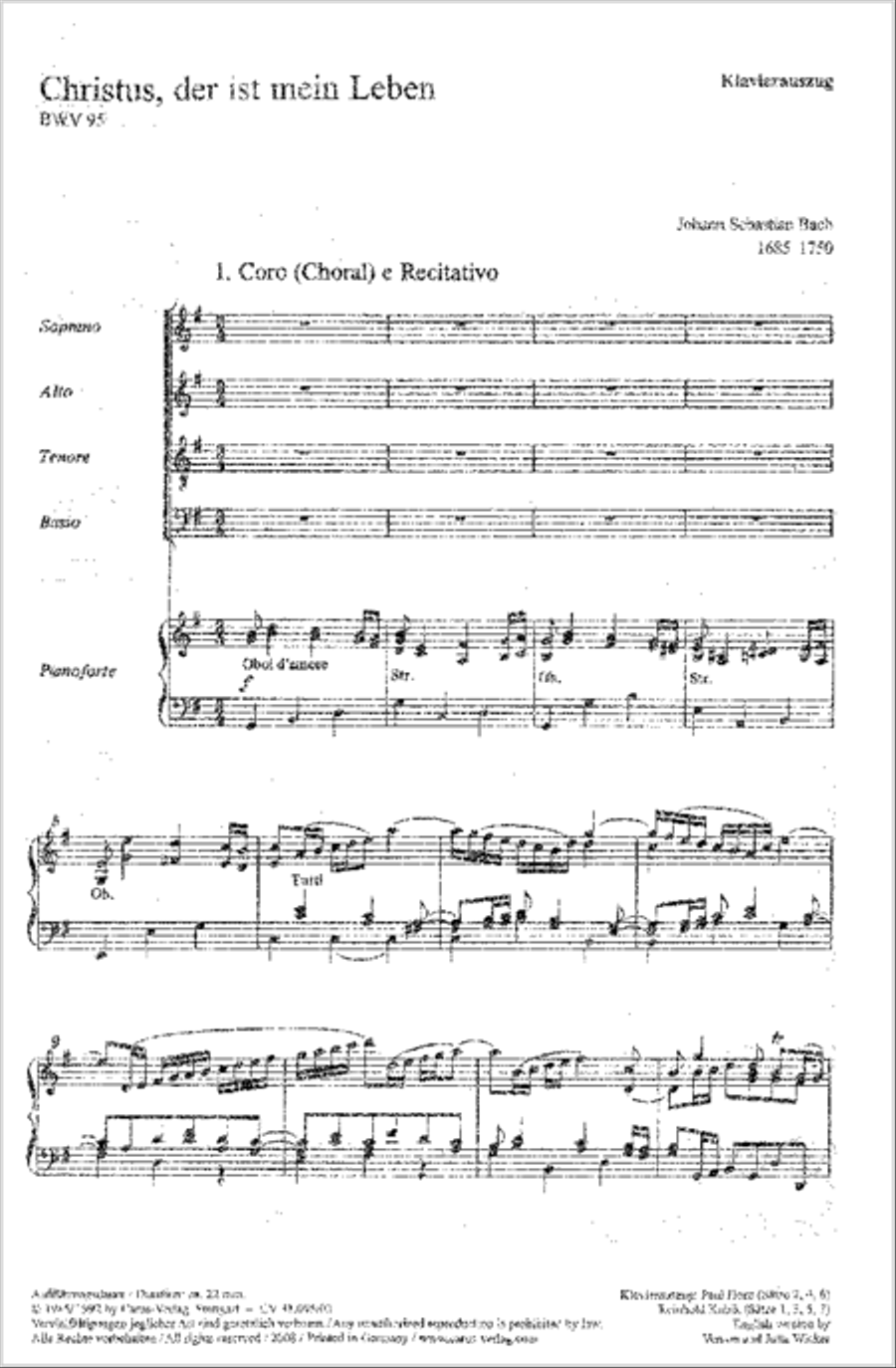 For me to live is Jesus (Christus, der ist mein Leben) STB scores gallery preview page 34